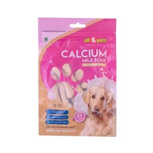 ALL4PETS CALCIUM MILK BONE-FOR PUPPIES & OLD OVER 4 MONTHS