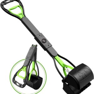 The Pets Company Folding Dog Poop Scooper, Pet Waste Potty Picker, Large, 24 Inches